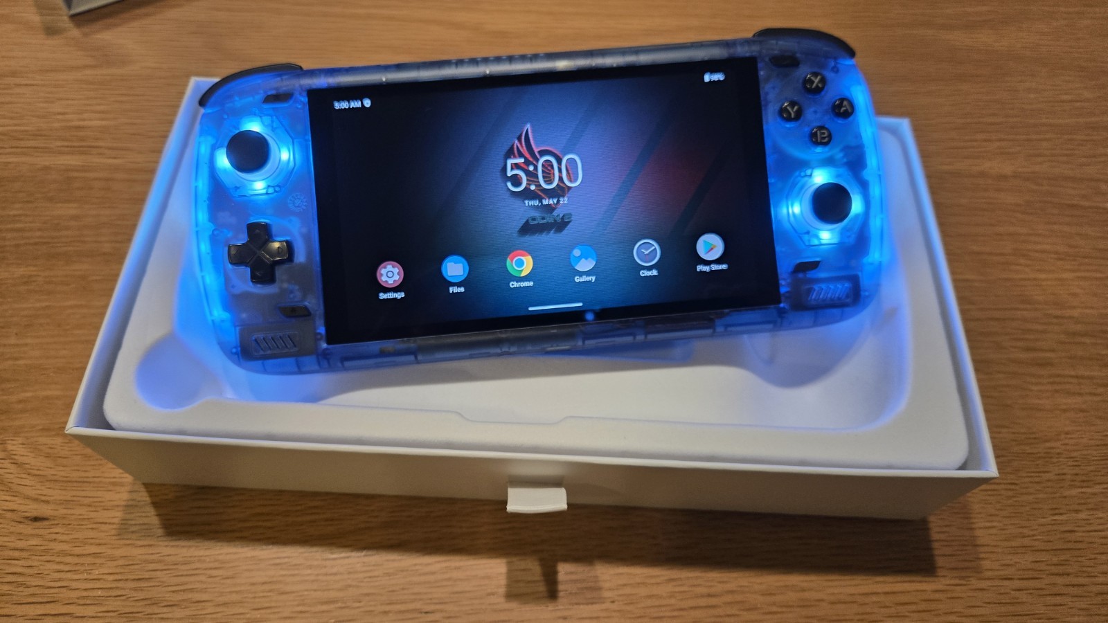 Ayn Odin 2 Max Clear Blue MAX (16GB 512GB) w/ Original Box (READ DESCRIPTION)
