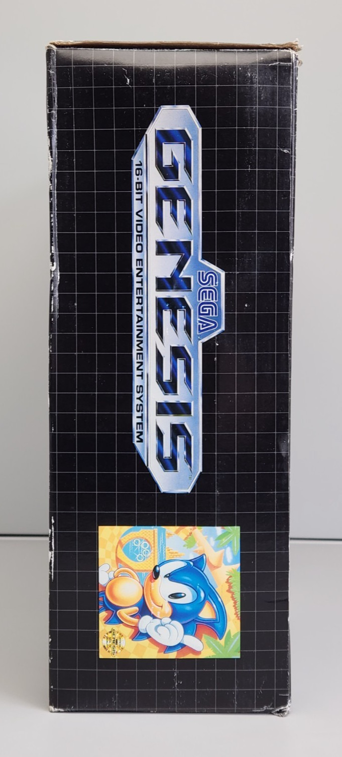 Vtg SEGA Genesis Model MK-1601 V2 Video Game Console MK-1610 Sonic, NEW Open Box