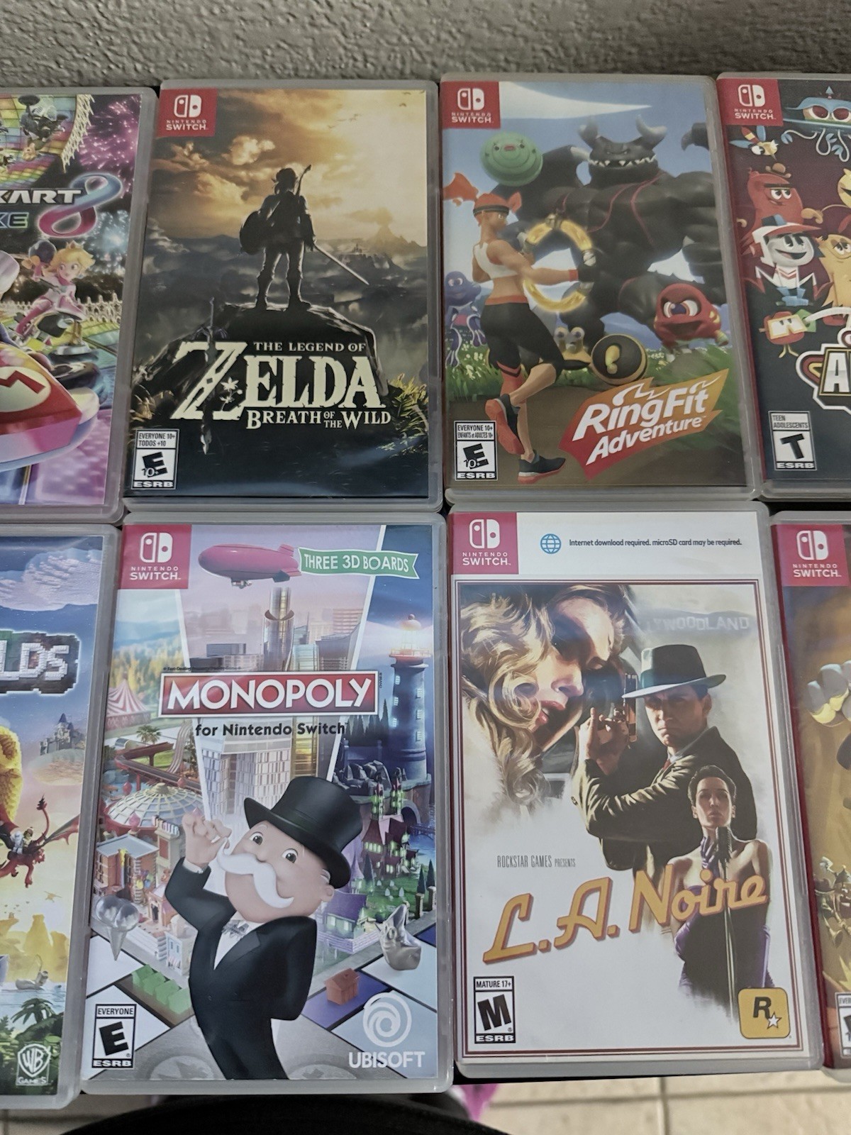 Nintendo Switch Super Bundle Console and Games