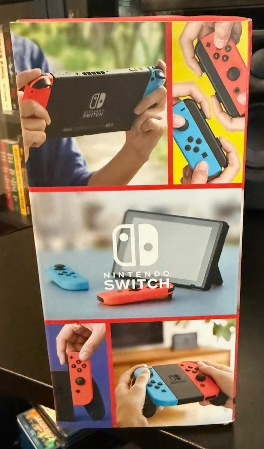 Nintendo Switch 32GB Handheld Console – Neon Red/Neon Blue BRAND NEW