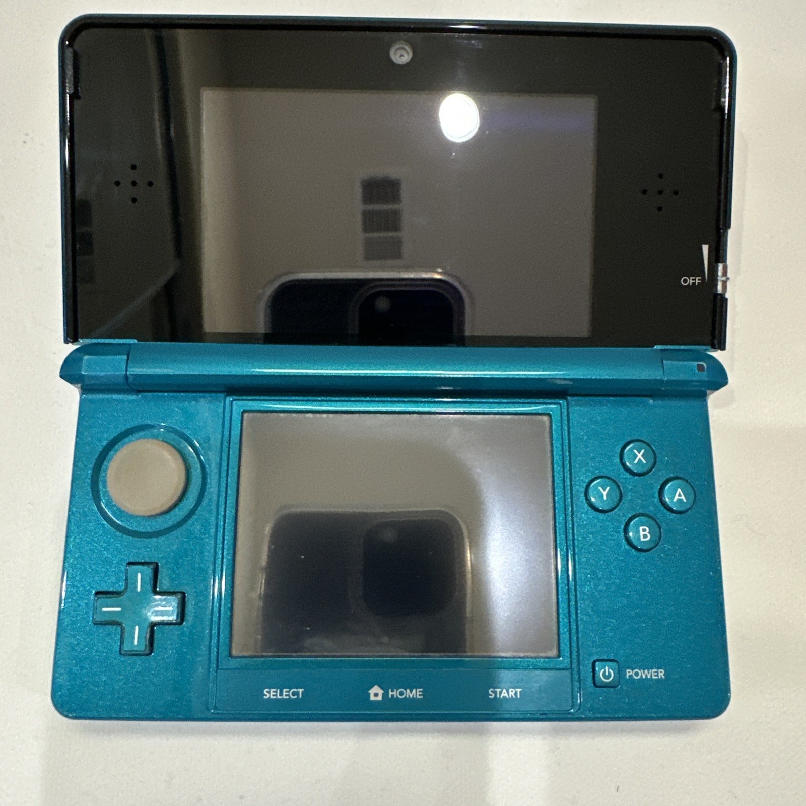 *TESTED* JAPANESE Nintendo 3DS Aqua Blue Console Complete In Box CIB #G65