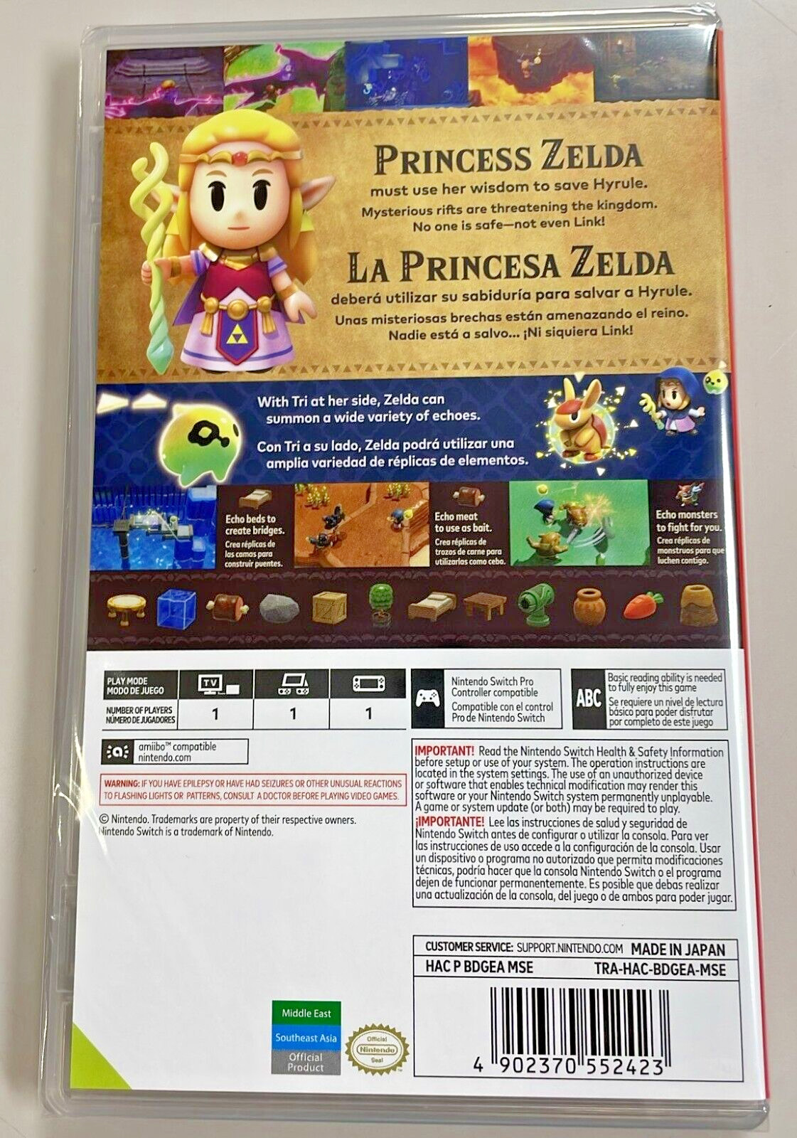 The Legend of Zelda: Echoes of Wisdom Switch Brand New Game Special [2024]