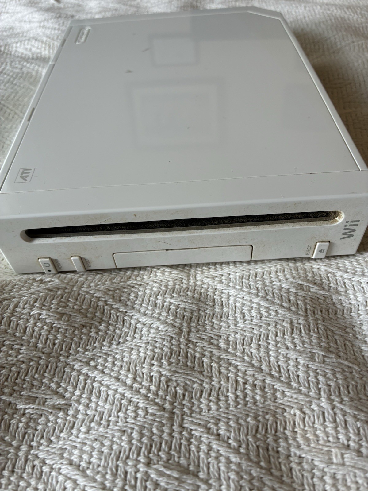 Nintendo Wii RVL-001 Console Bundle Cables Controller 2006 Tested Works