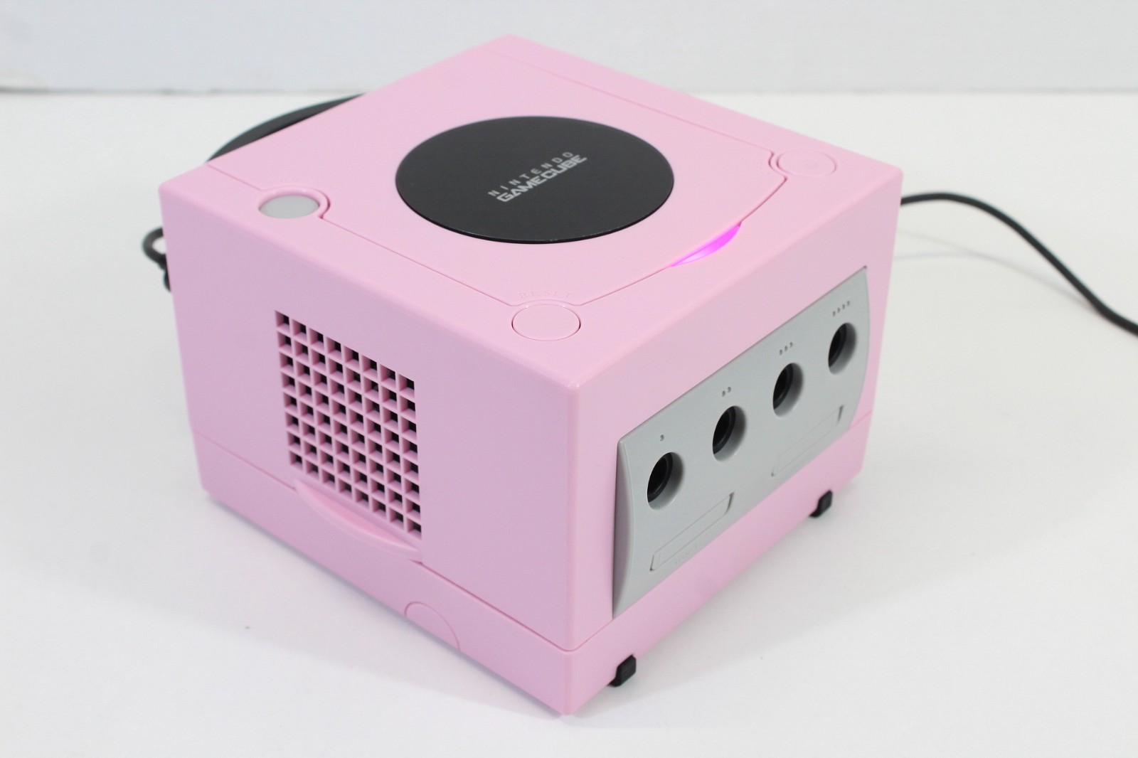Nintendo GameCube Pastel Pink Console DOL-001 GC US NTSC-U/C Pink LED Recapped