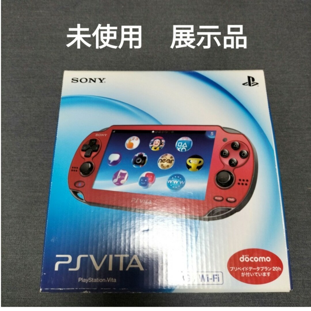 PS Vita (PS Vita) Unused, Brand New, Display Model, PCH1100, Cosmic Red Japan
