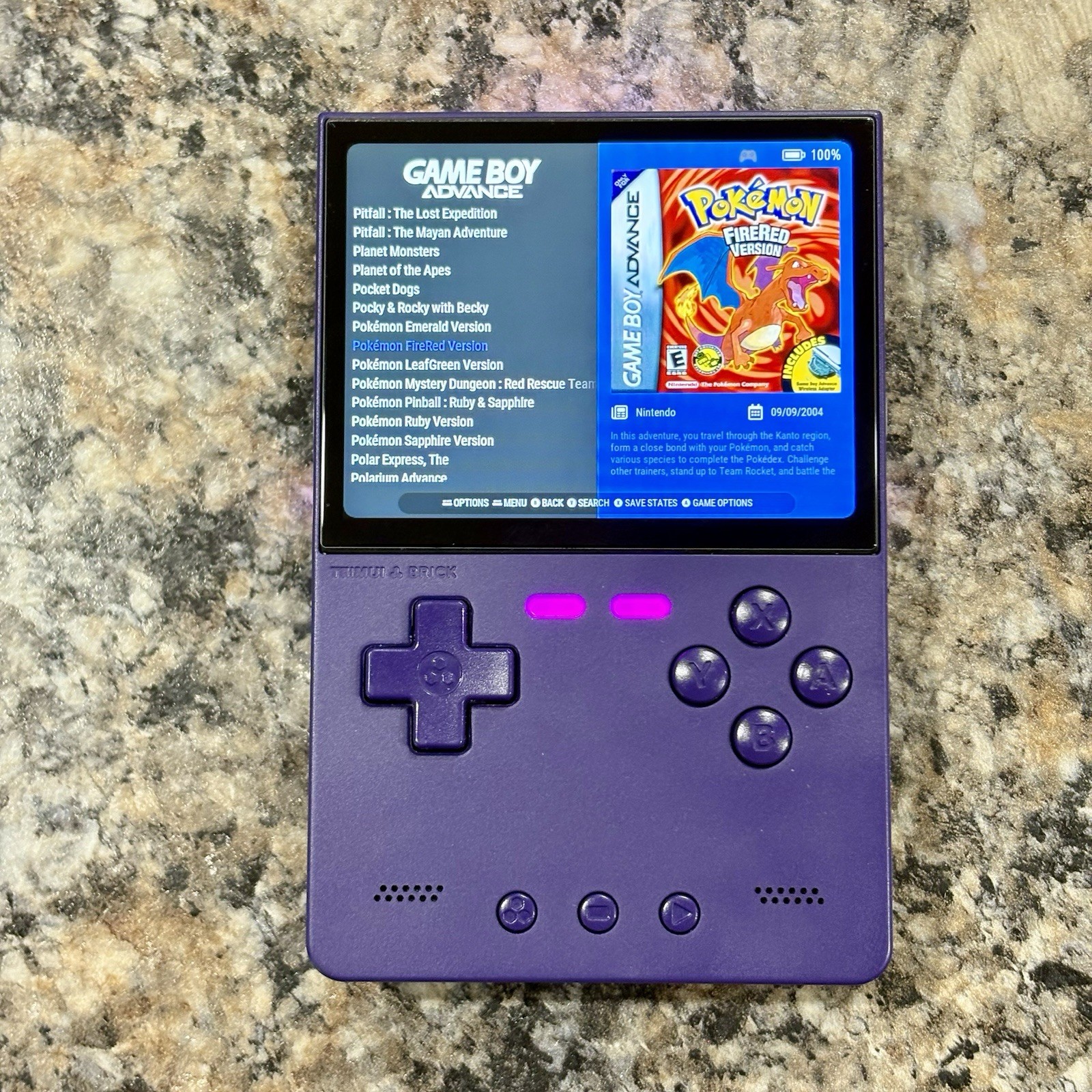 Trimui Brick Retro Gaming Handheld, New 64GB Card, Custom Loaded Ready To Play