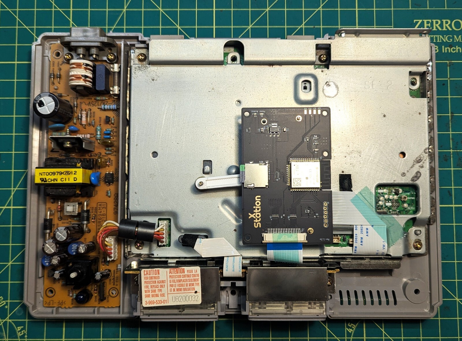 Playstation with xStation ODE, 3D Printed Tray, 128GB SD Card