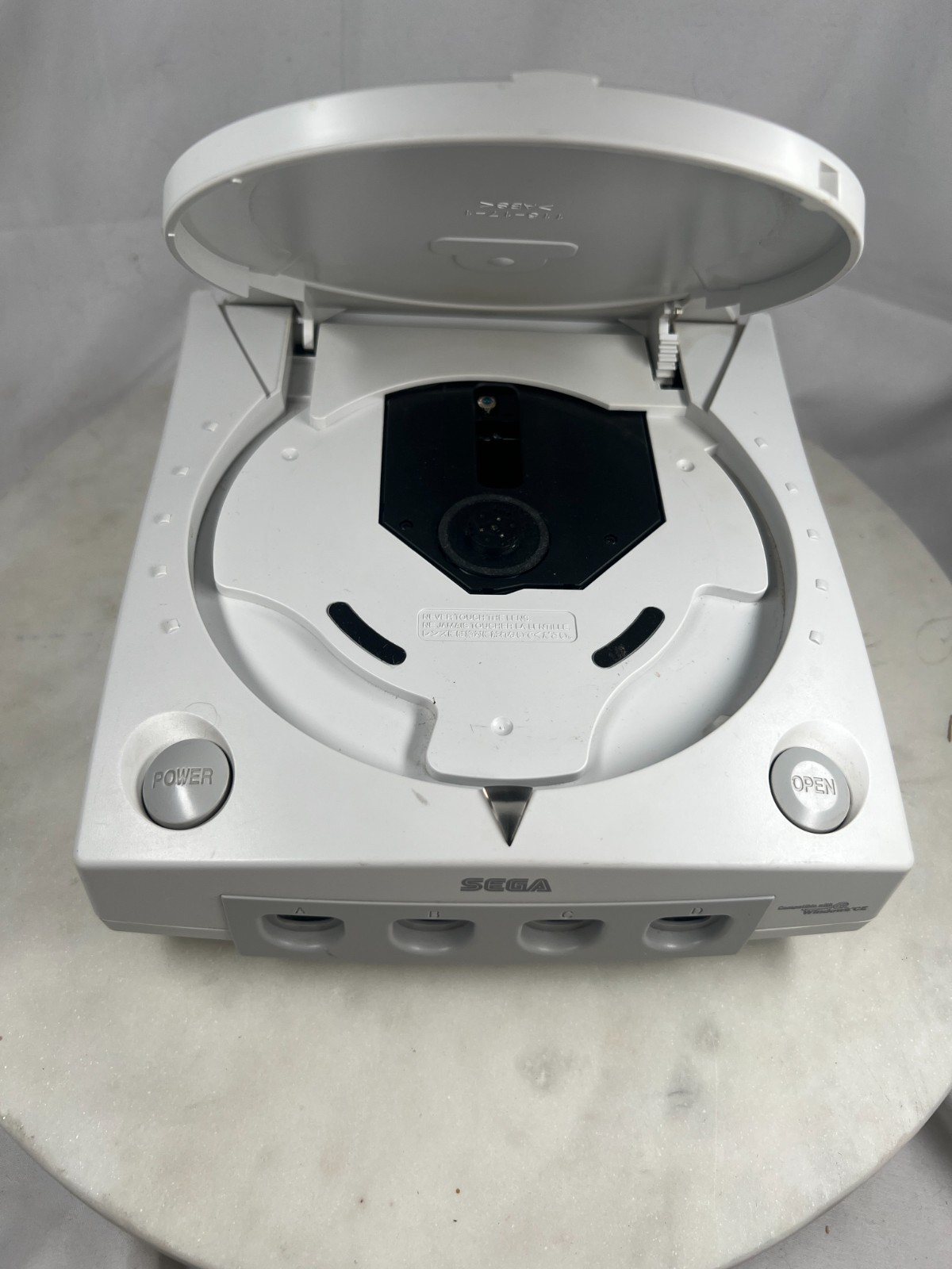 SEGA Dreamcast Console Bundle Ecco VMU Tested Controller Speed Devils NFL 2K1