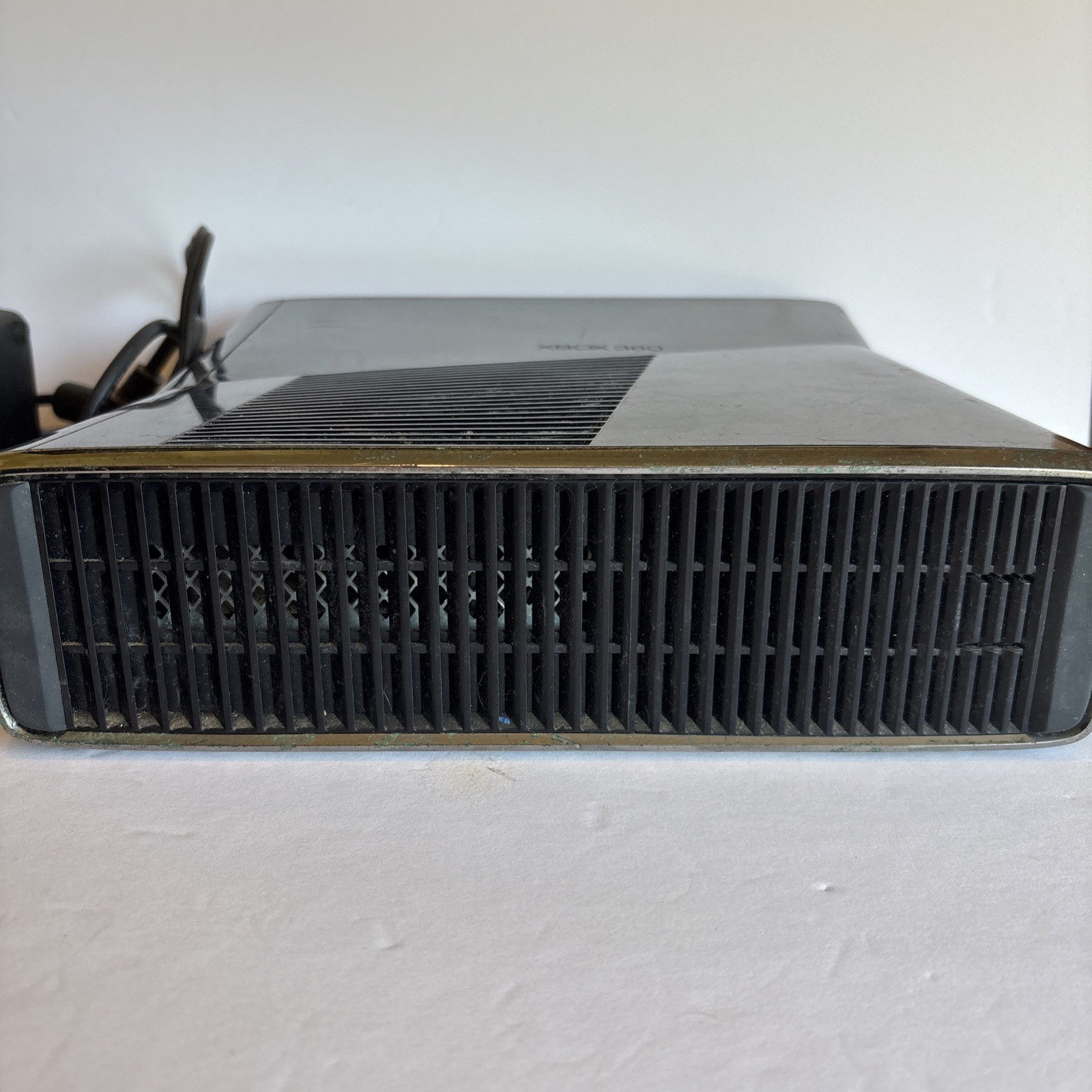 Xbox 360 Slim Matte Black Console 1439 320GB Cables New HDMI Cord Tested Works
