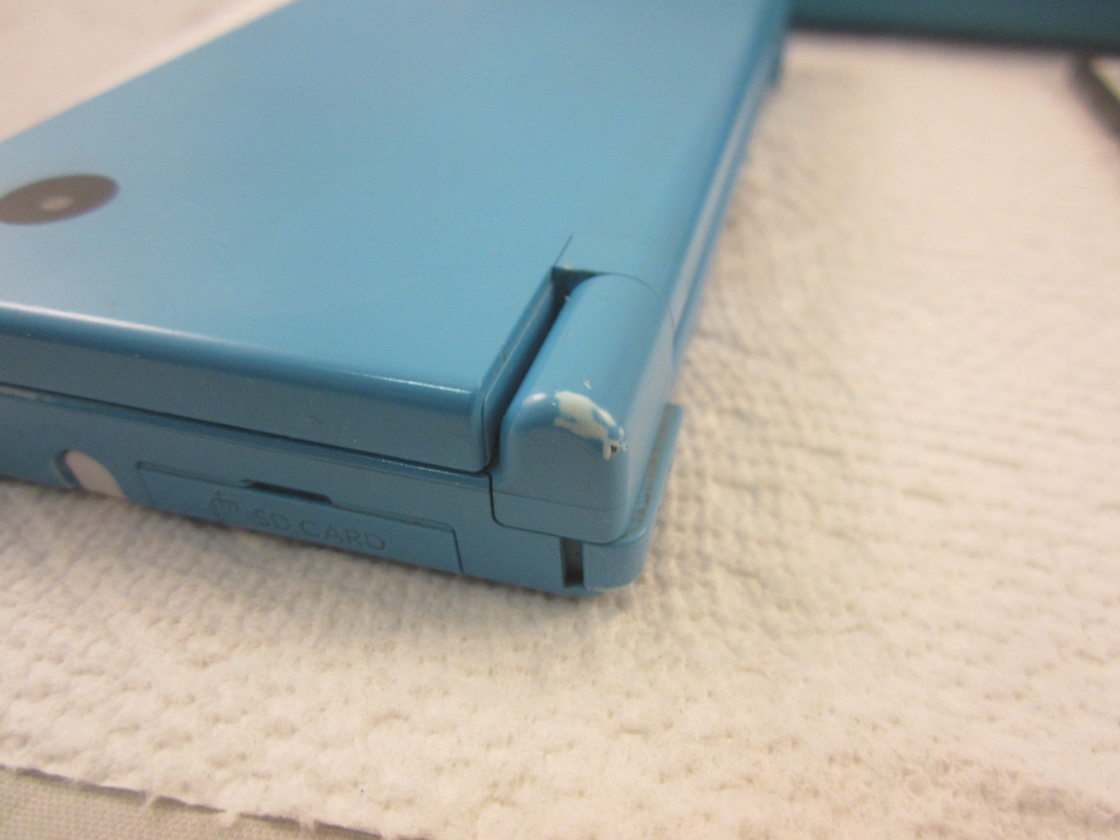Nintendo DSi Blue Console Bundle 6 Games Storage Case Stylus Tested Charger