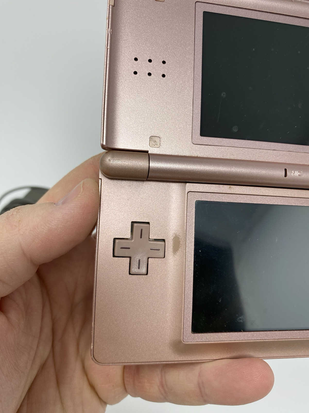 Nintendo DS Lite Pink Handheld USG-001 W/Charger *Tested* Ships Fast