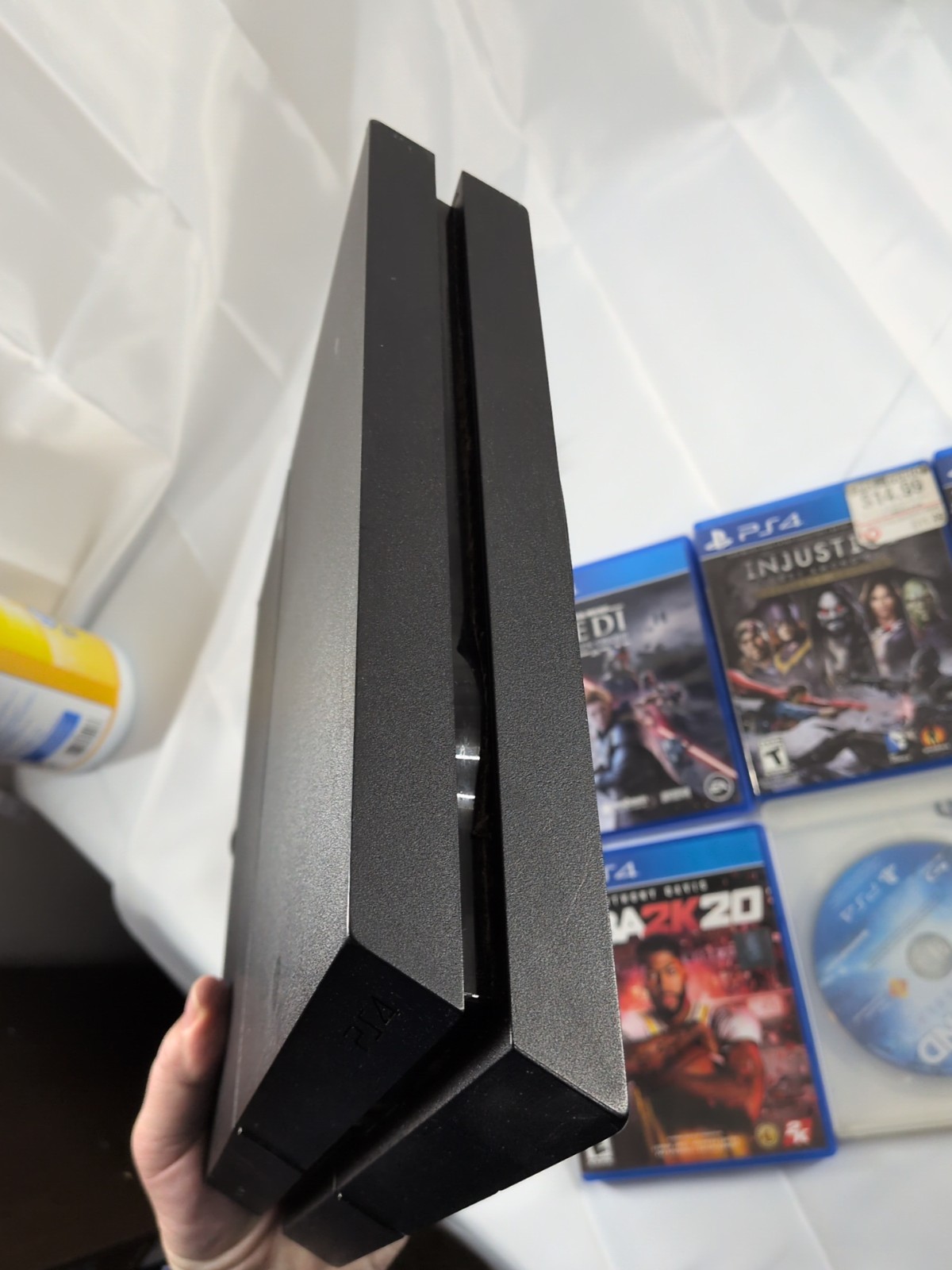 Sony PlayStation 4 500GB Black Model CUH-1215A Console Bundle 6 Games Controller