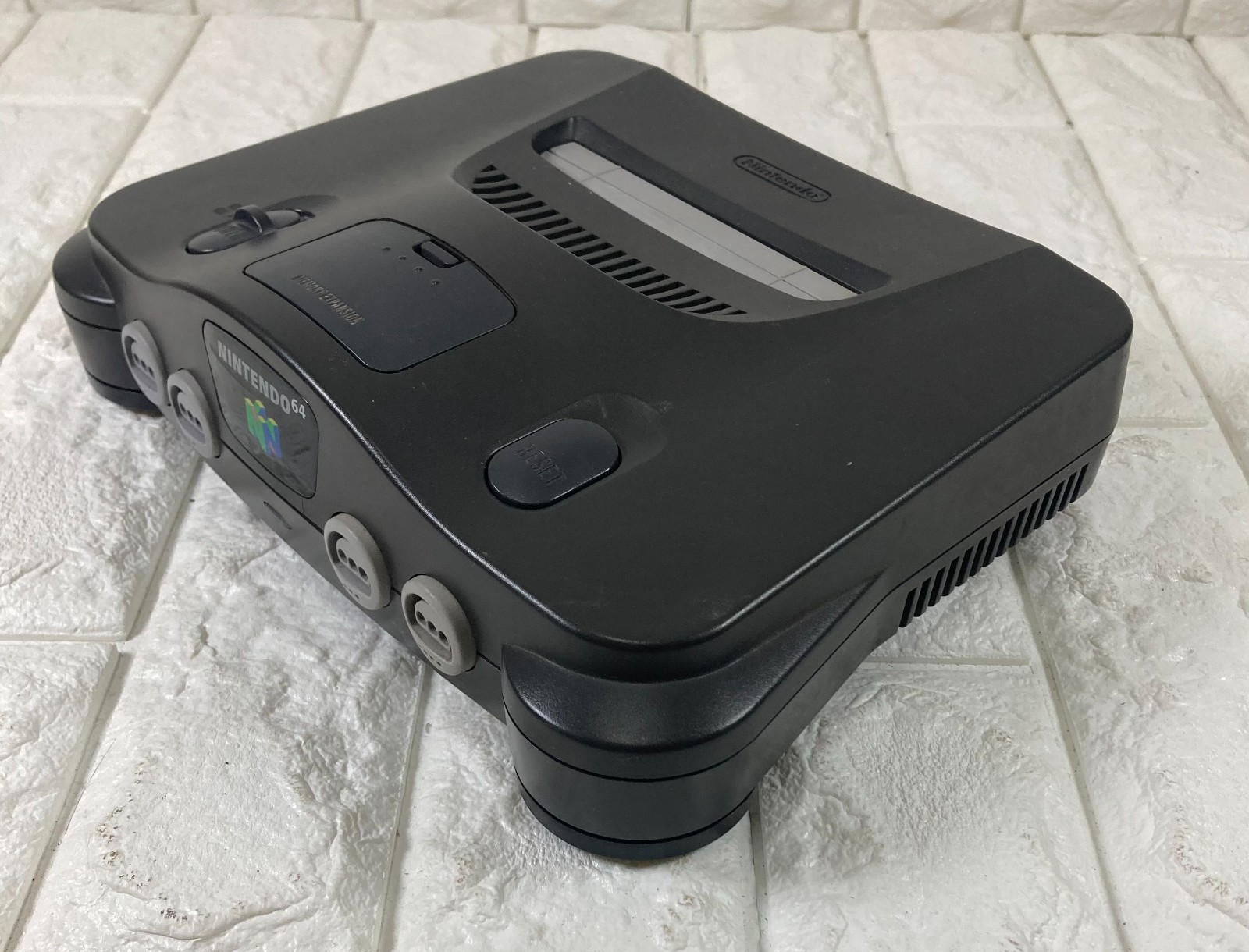 Nintendo 64 N64 Console Black 2 Controllers Expansion Pack 10 Games USA/JPN #008