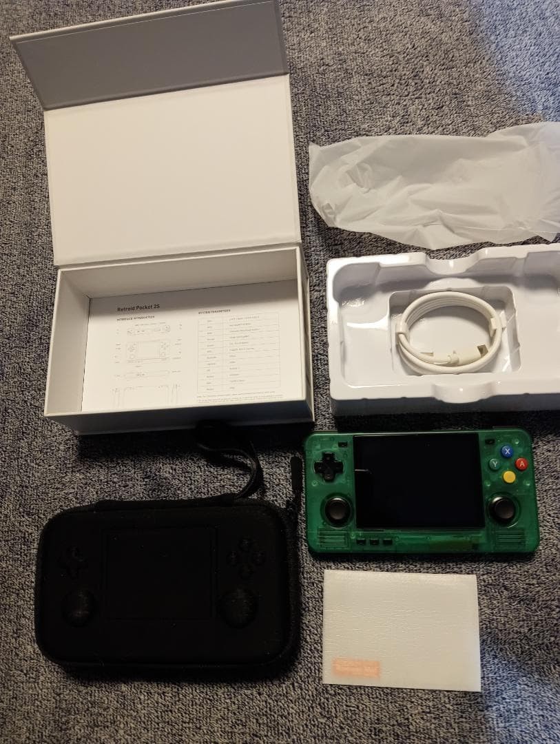 3DS/2DS/DS Retroid Pocket 2S 4Gb 128Gb Clear Green Japan