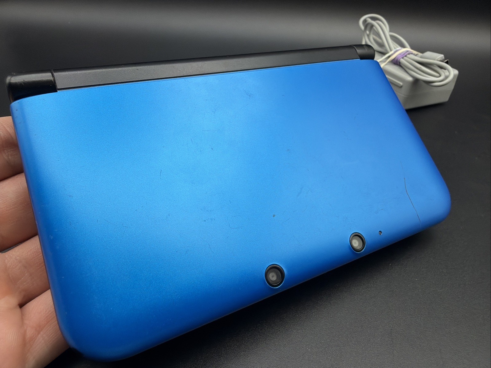 Nintendo 3DS XL Blue Black Handheld Console System Tested Working Fast Shipping