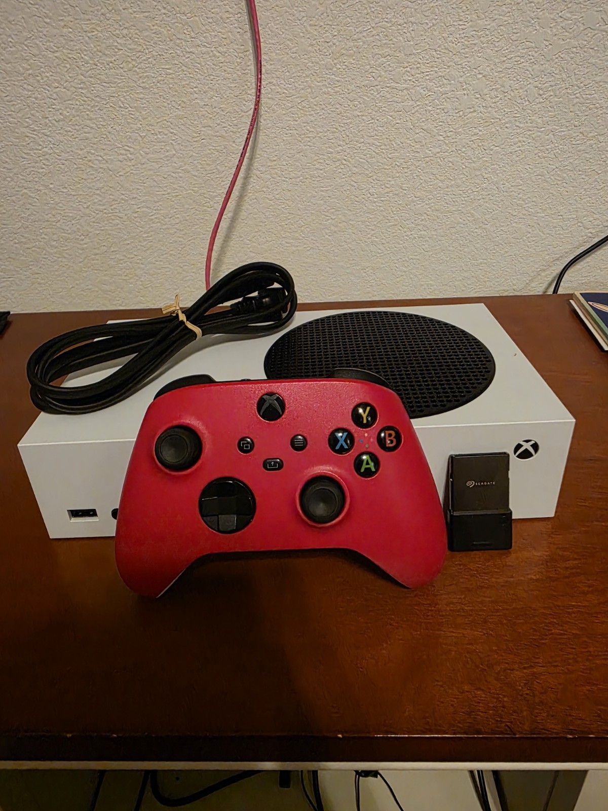 Xbox Series S 512 GB Console With 1 TB Storage Expansion, Controller, And Cables