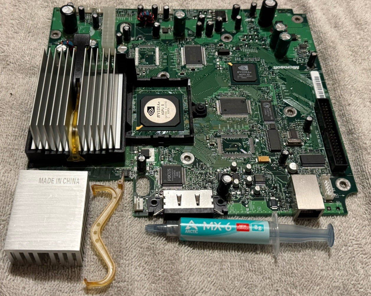 Microsoft Xbox OG Console Only Revision 1.3 Serviced Deep Cleaned Tested