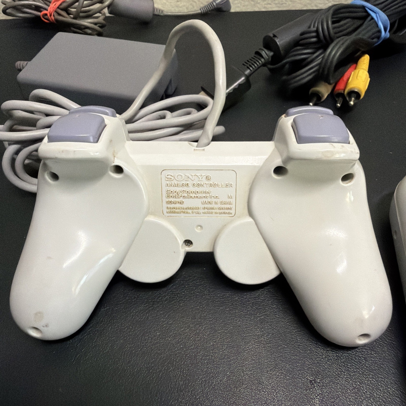 Sony PlayStation 1 PSOne White Console Video Game System SCPH-101