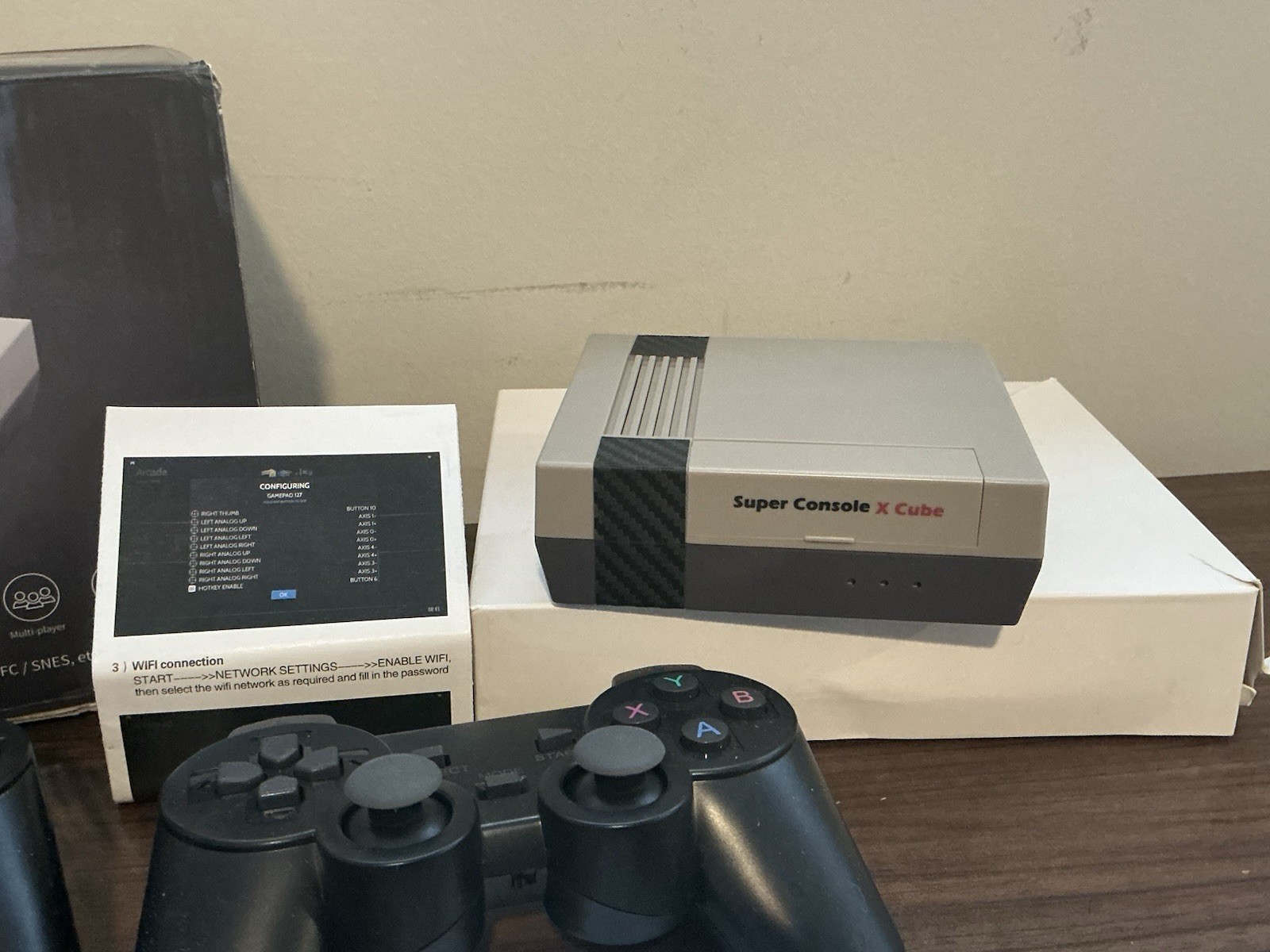 KinHank Super Console X Cube Retro Console 256GB 720p HDMI Wi-Fi NTSC-U/C