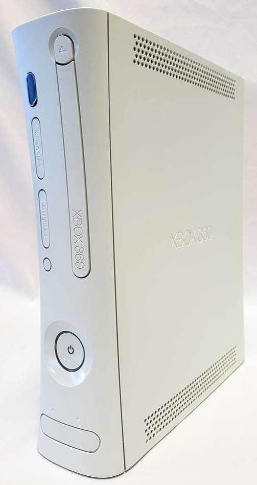 Microsoft XBox 360 Pro 4GB White Video Game Console Gaming System 360P Kids Room