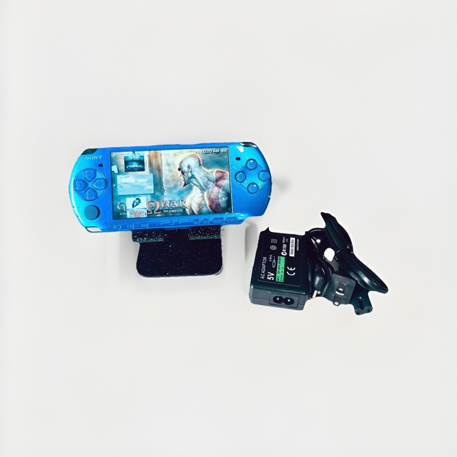 Sony PSP-3000 Console w/Charger + New Battery + Random 80+ Games [Ship From US]