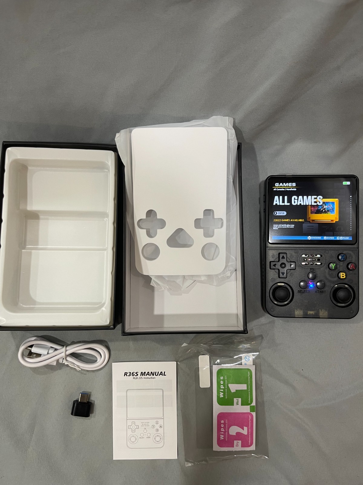 Retro Handheld Gaming Console – 3.5″ Display (+22,000 Games)