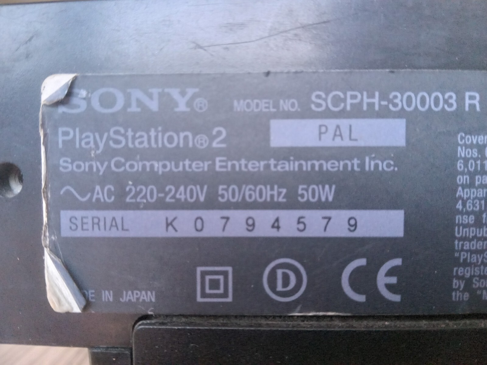 Sony PlayStation 2 PS2- SCPH -30003 Console 8MB Memory Card Japan Made Working