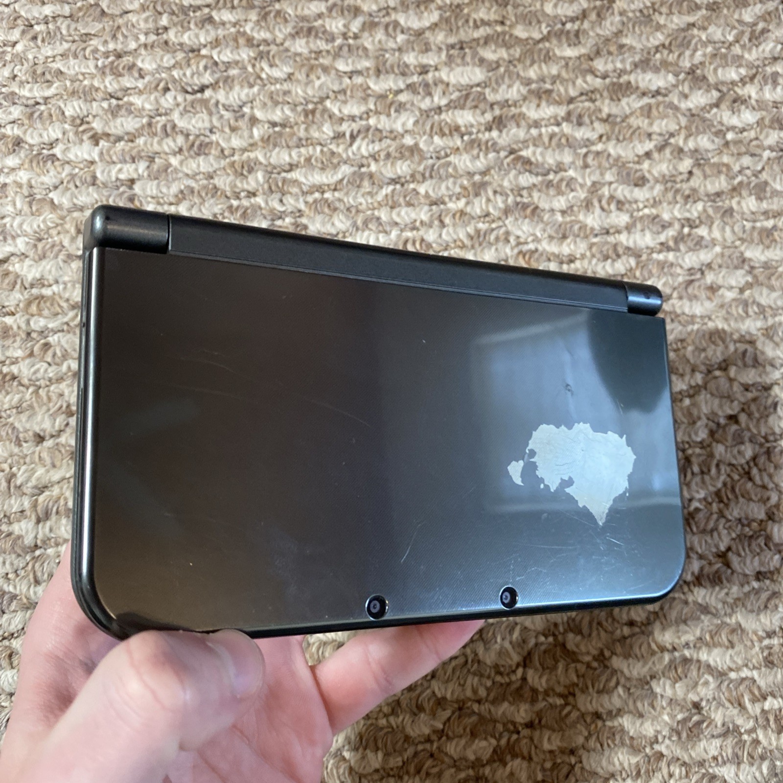 New Nintendo 3DS XL Metallic Black USA Top IPS With Charger