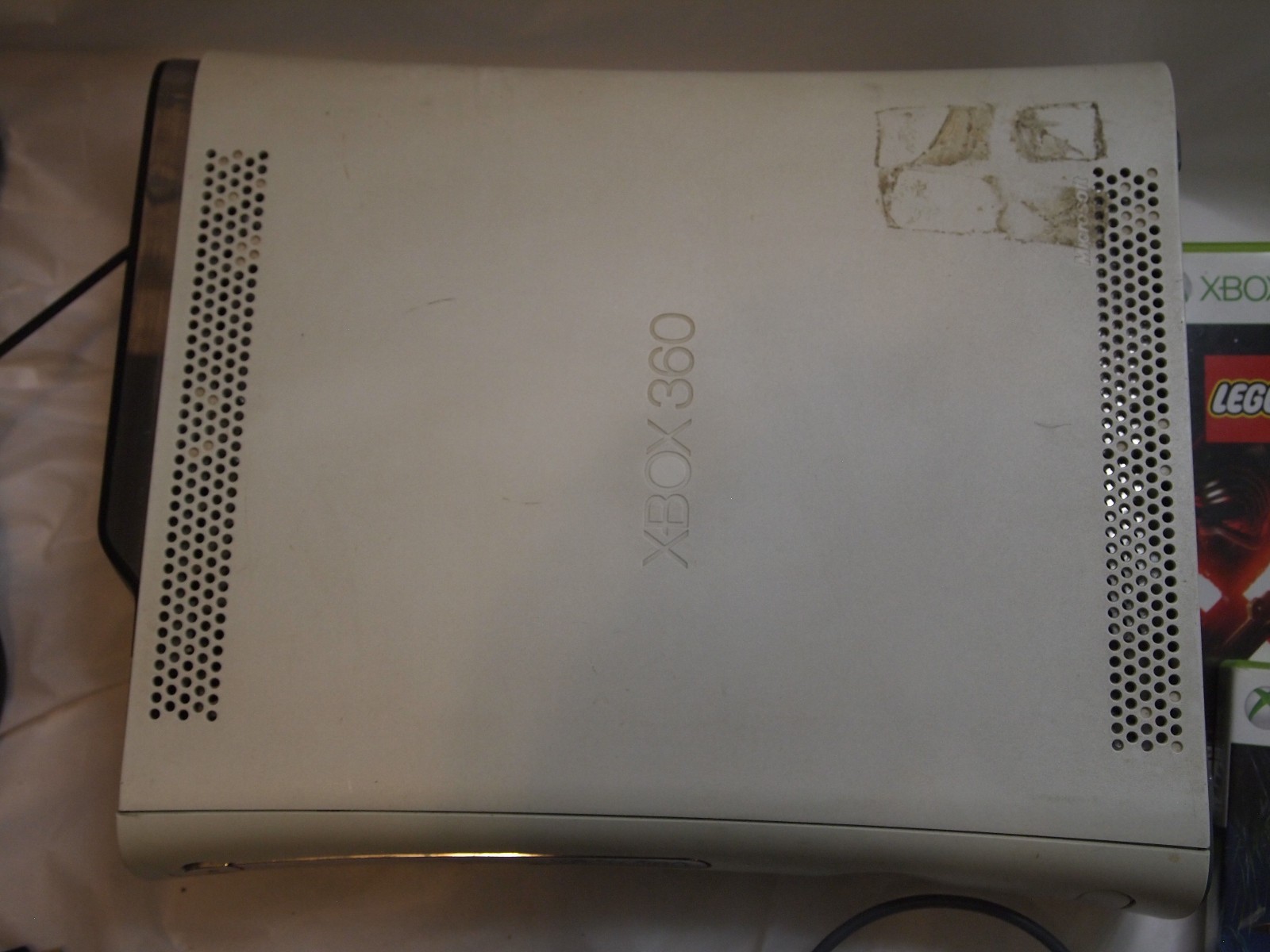 Xbox 360 120gb hdd Console, With 4 Game Lot