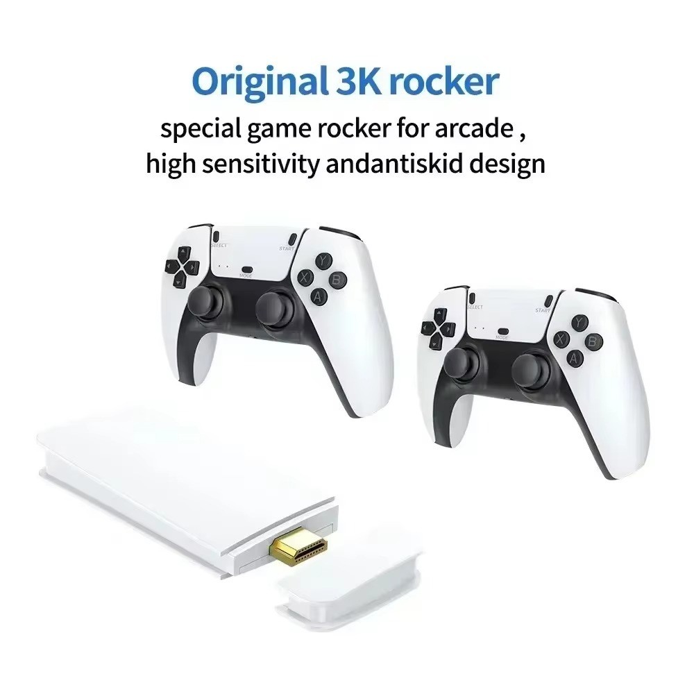 M15 20000+4K hdmi TV Video Game Stick Retro Gaming Console 2 Wireless Controller