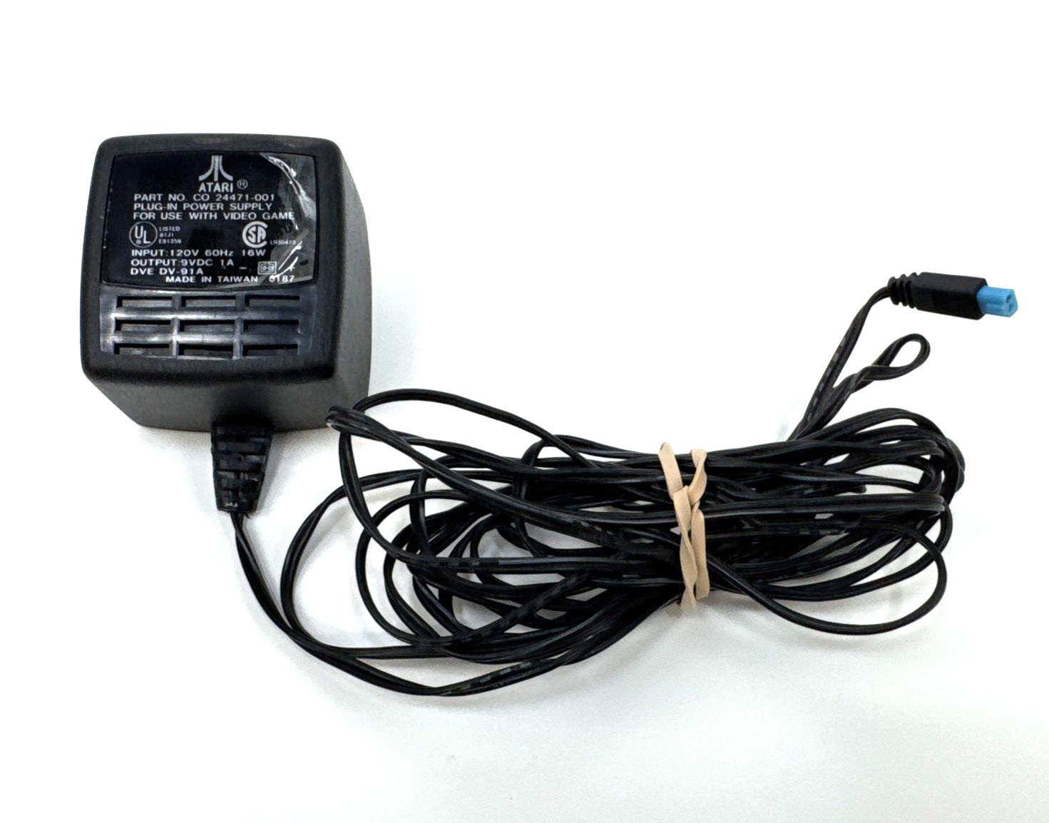 VTG Atari 7800 Pro System OEM Power Supply Plug 24471-001 Output 9V (Tested)