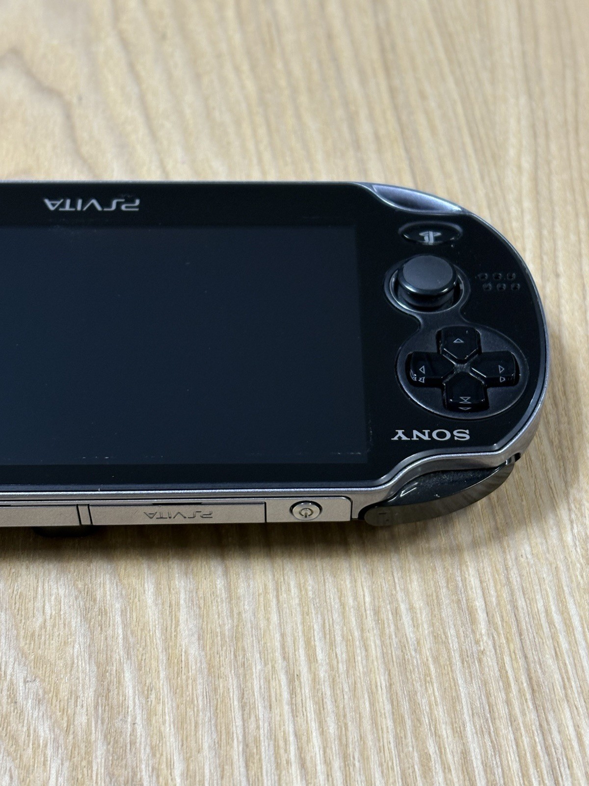 PlayStation PS Vita PCH-1000 Black Console Tested Working Japan