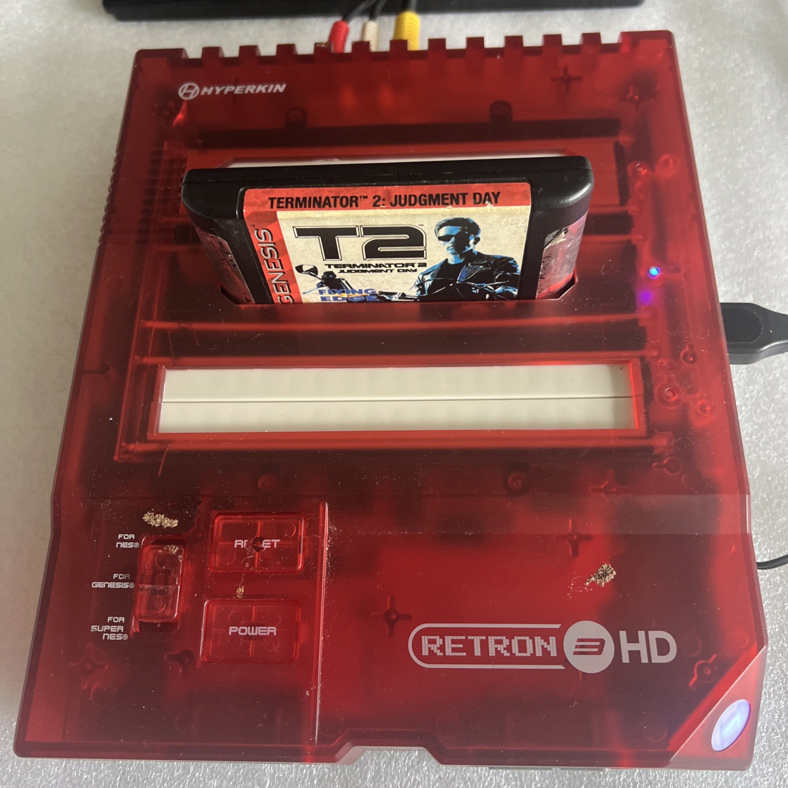 Hyperkin Retron HD 3-in-1 Retro Gaming Console w/ Controller Cord Tested