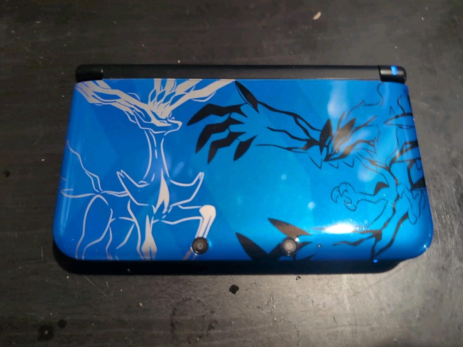 USA VERSION Nintendo 3DS XL Pokémon X & Y blue version Handheld System W/Charger