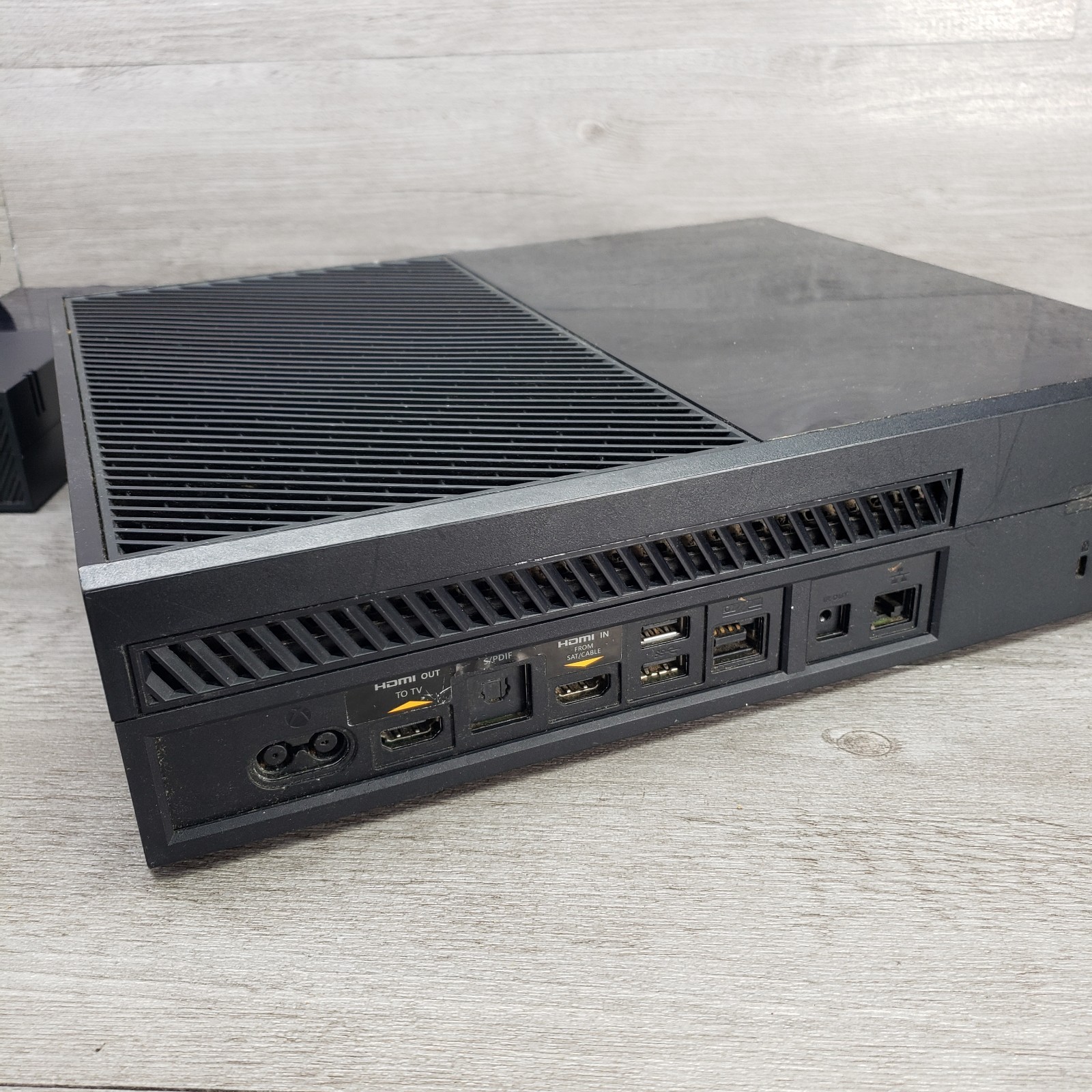 Microsoft XBOX One 365GB Controller Game Power Supply HDMI TESTED Factory Reset