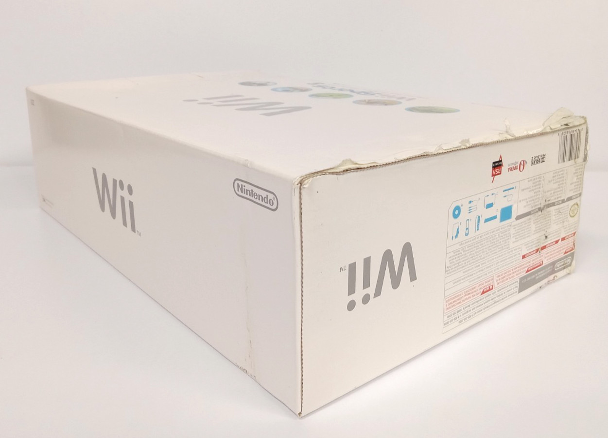 Nintendo Wii RVL-001 Home Console (White) – BRAND NEW / SEALED, NEVER USED!