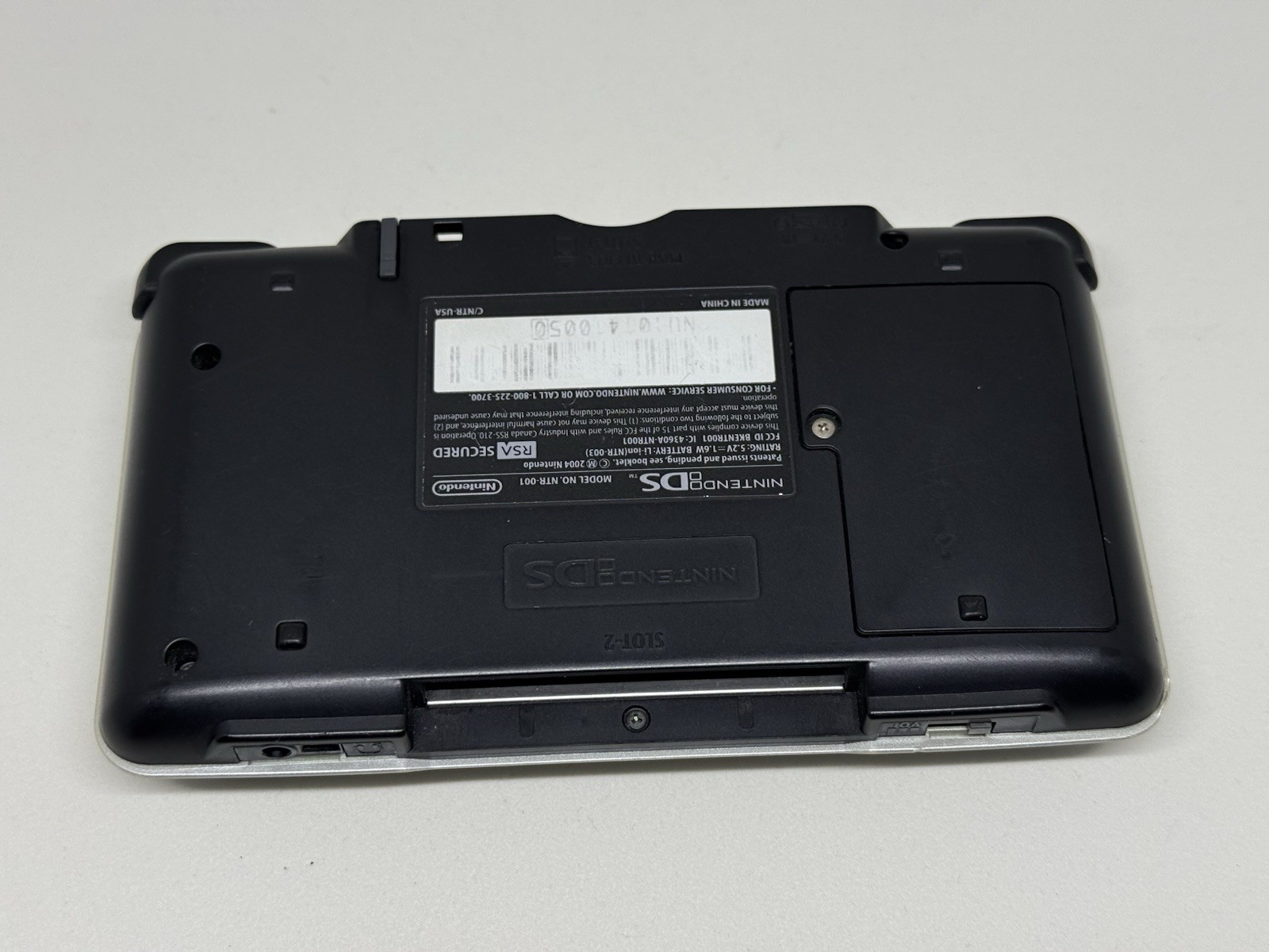 Nintendo DS Silver Handheld System – Great Condition! – TESTED AND WORKING