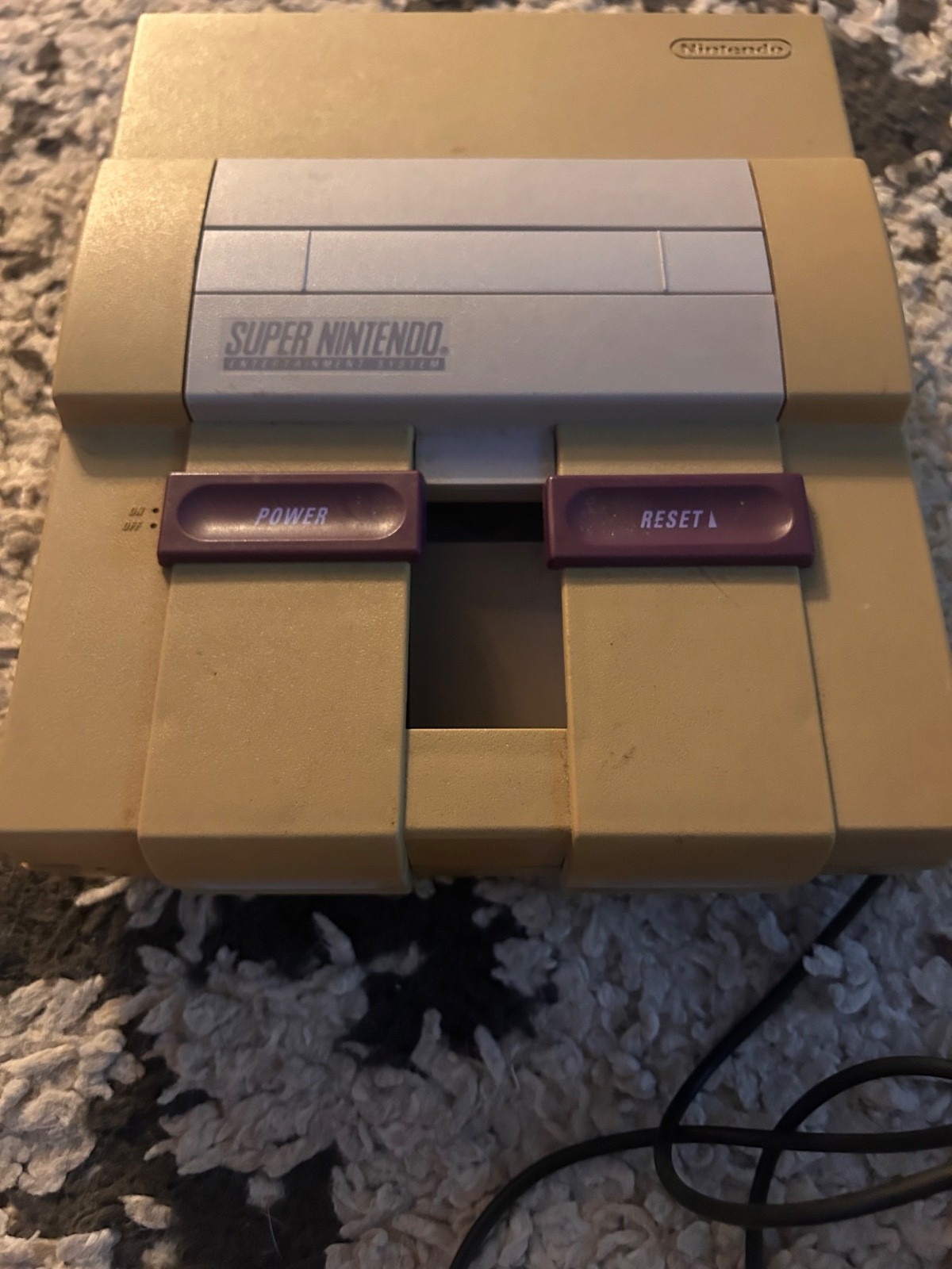 Super Nintendo SNES Console Only As Is – Parts/Repair –