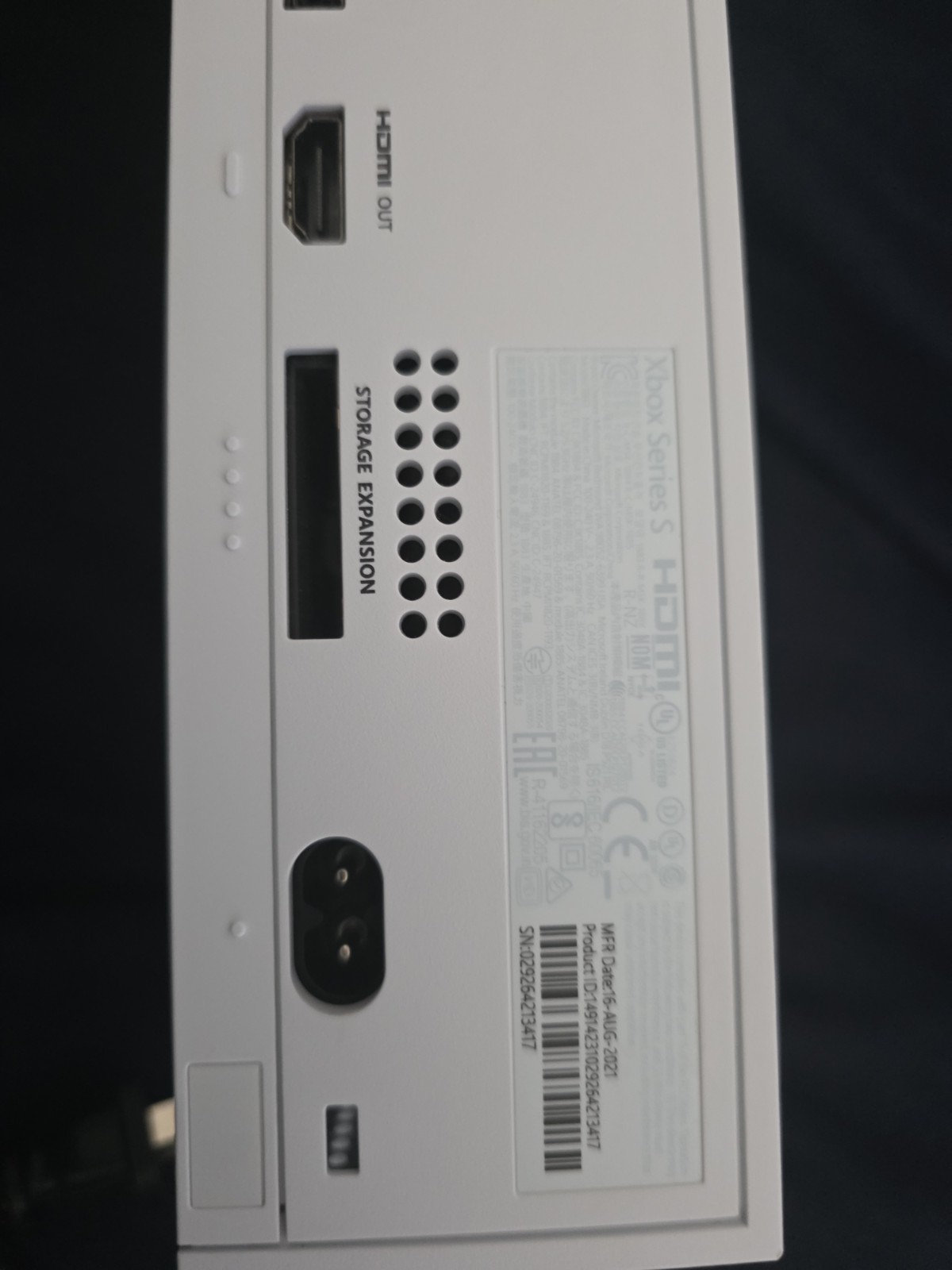Microsoft Xbox Series S 512GB White Console w/ Controller, 1440p QHD