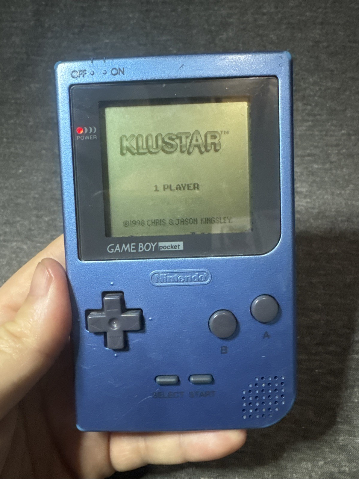Nintendo Game Boy Pocket – Blue