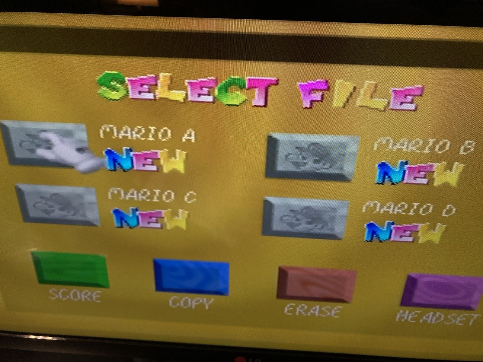 Nintendo 64 N64 Console + Super Mario 64+Controller+Cords