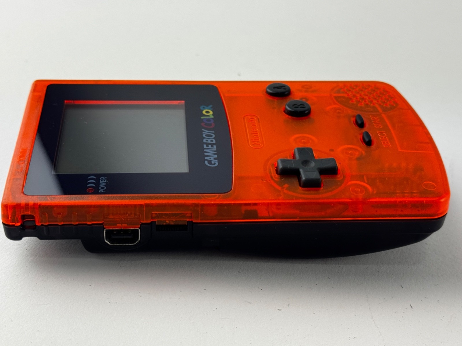 Nintendo Gameboy Color Daiei Hawks Limited Edition Orange & Black Console GBC