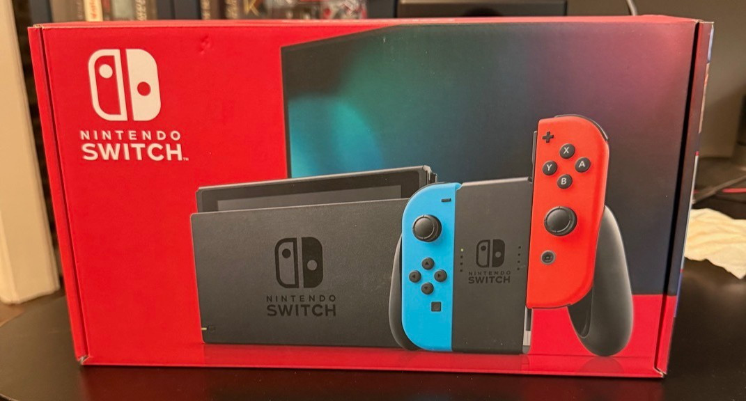 Nintendo Switch 32GB Handheld Console – Neon Red/Neon Blue BRAND NEW