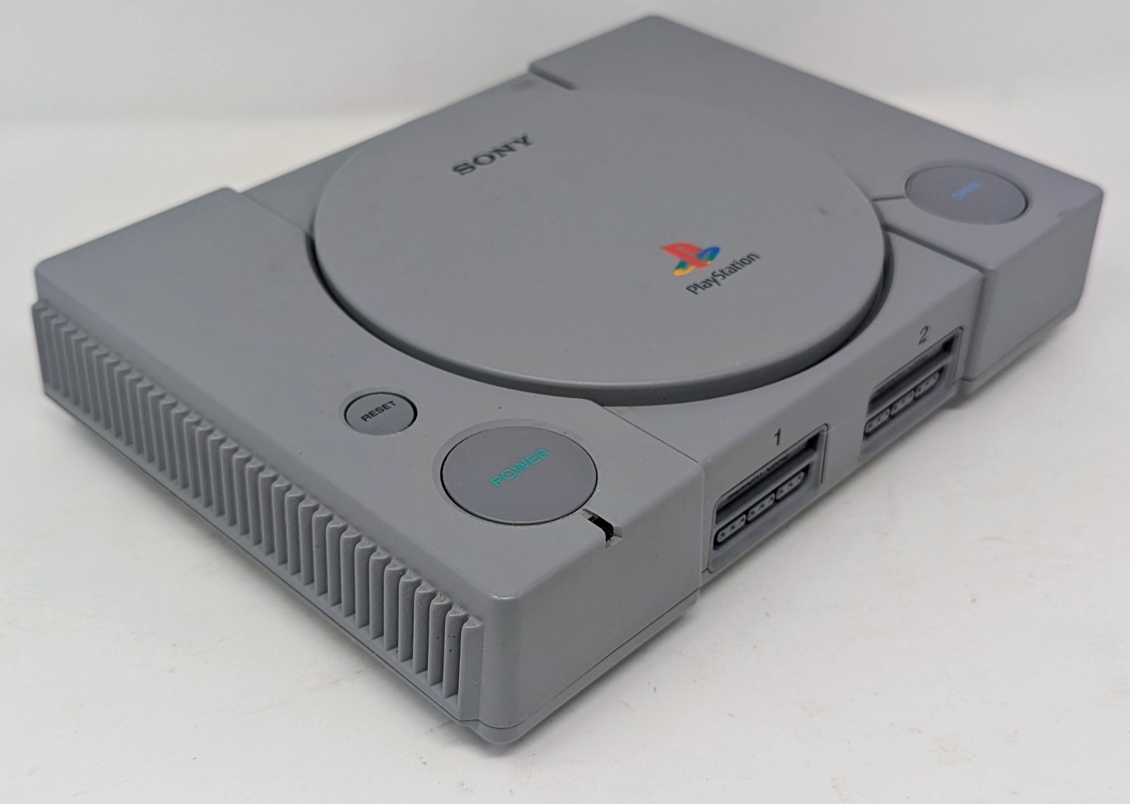 Sony PlayStation 1 PS1 Console Bundle w 10 Games- Madden 99, Space Race, Tested!