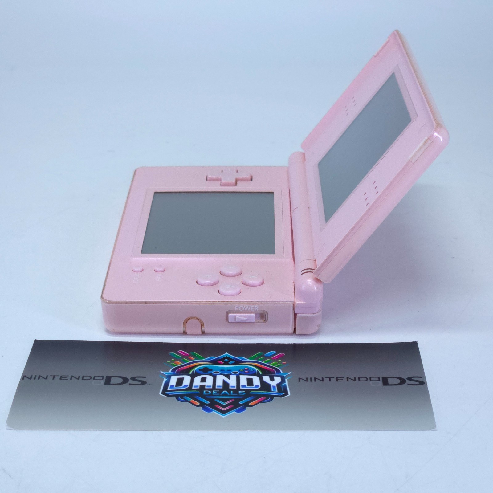 DS Lite Console Nintendo System Pink W/ Charger + Stylus | Usg-001 Tested