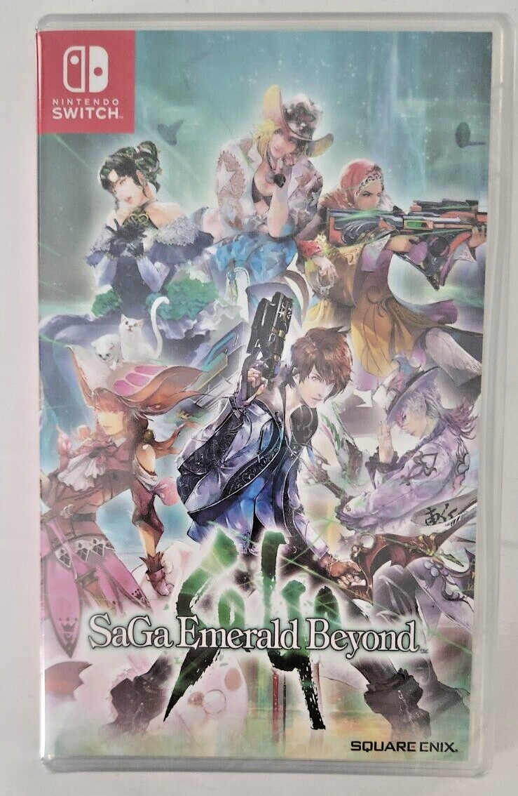 SaGa Emerald Beyond Switch Brand New Game Special (2024 RPG English Cover)