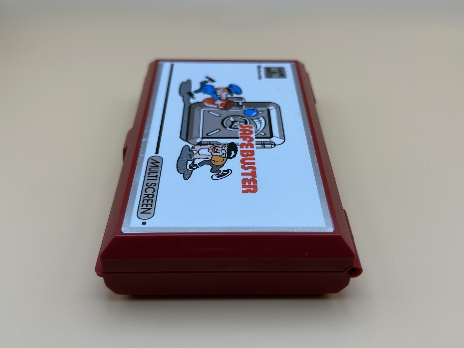 Nintendo Game & Watch SAFE BUSTER JB-63 MIB 1988 MINT IN BOX
