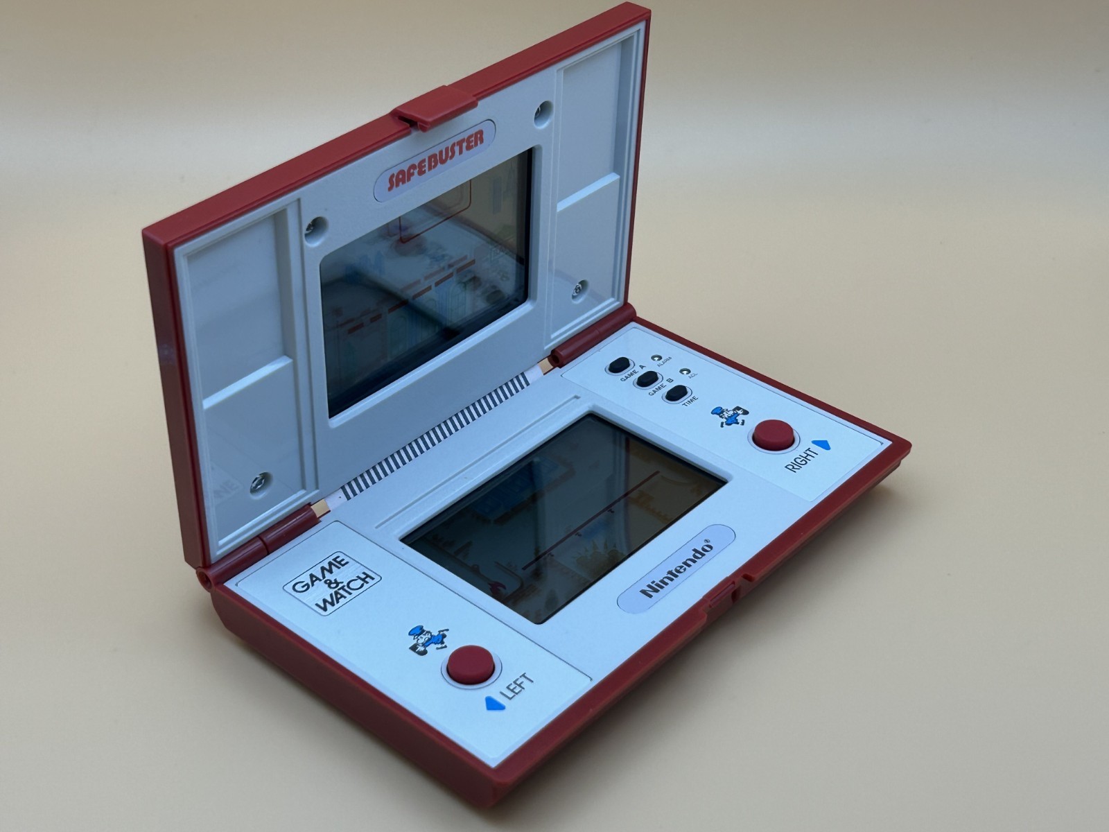 Nintendo Game & Watch SAFE BUSTER JB-63 MIB 1988 MINT IN BOX