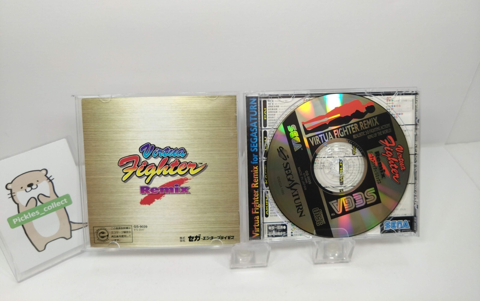 Sega Saturn Glay HST-3210 w/2 controlles Language Japanese Model Tested 0526E