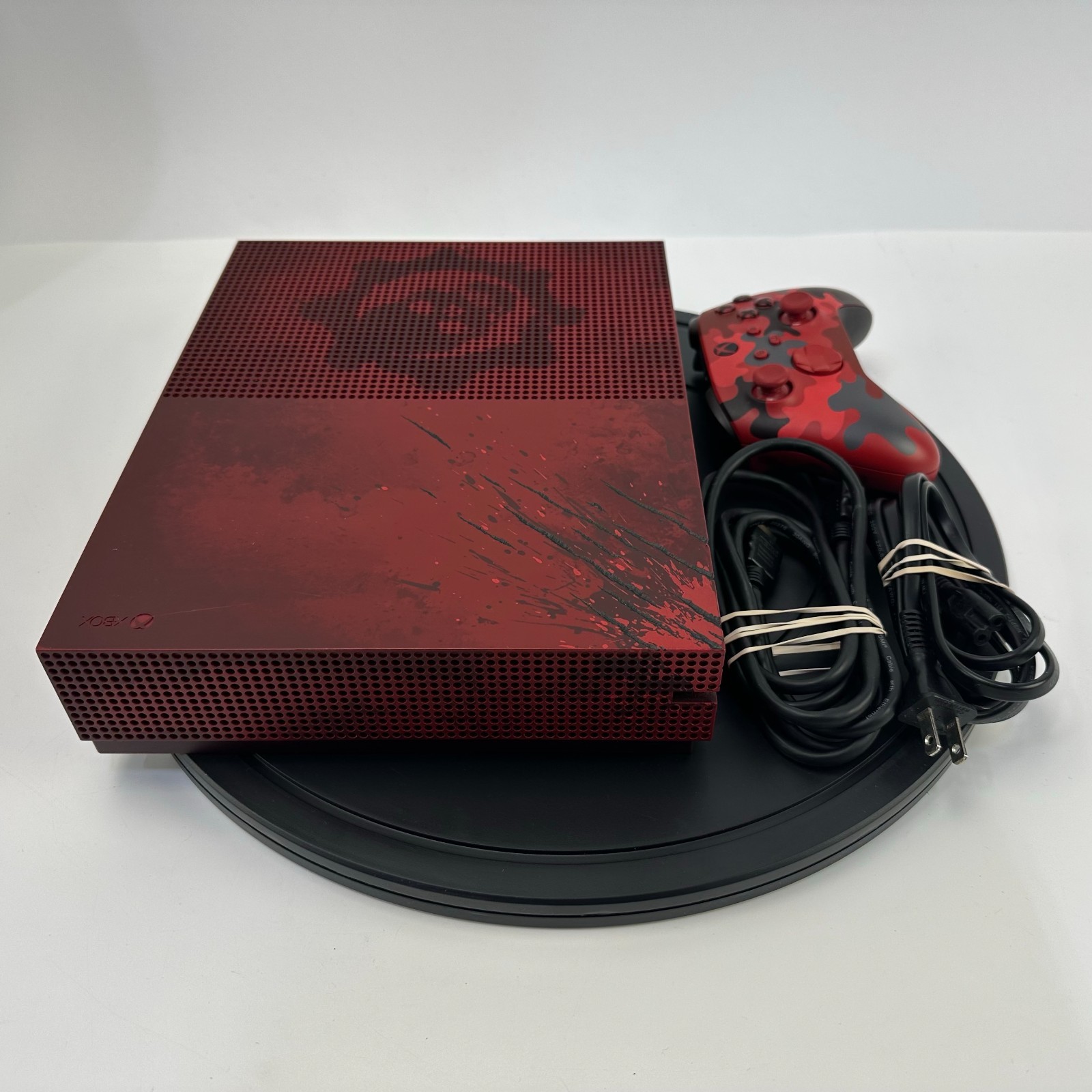 Microsoft Xbox One S Gears Of War 4 L. E. 2TB Console w/ Red Camo Controller